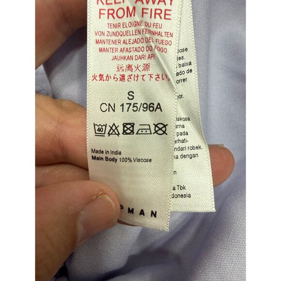 TOPMAN men’s button down Shirt Size S NEW # H765 - Picture 7 of 7